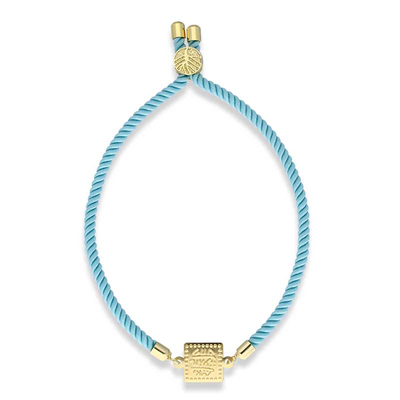 Gold String Bracelet 21KT - FKJBRL21KU1097