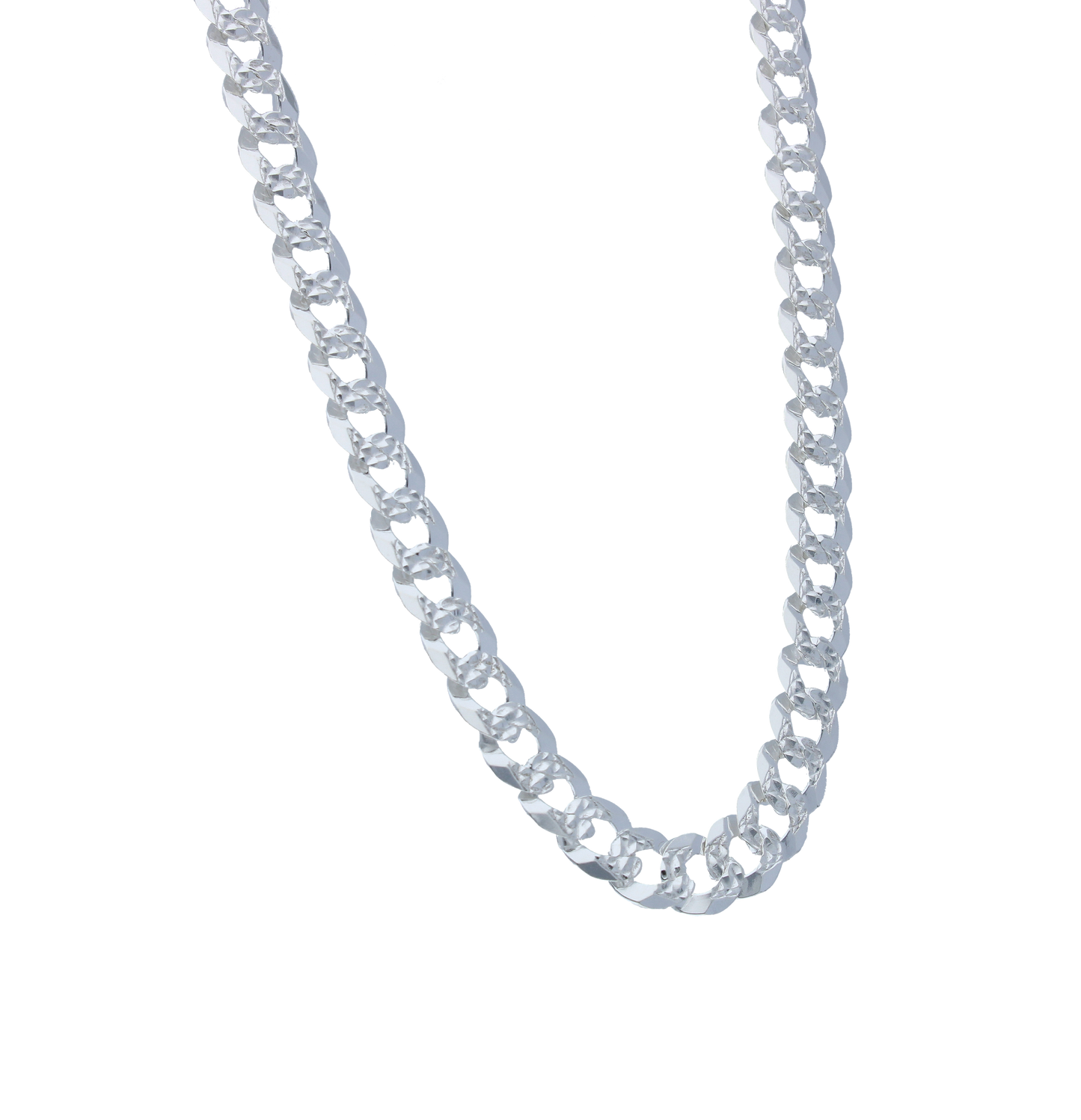 Sterling Silver 925 Curb Chain - FKJCNSLU3000