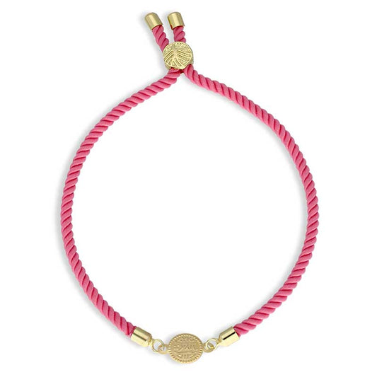 Gold Coin String Bracelet 21KT - FKJBRL21KU1108