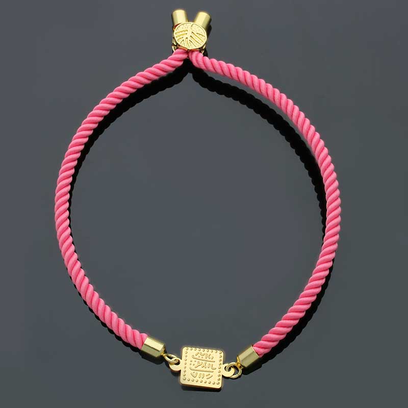 Gold String Bracelet 21KT - FKJBRL21KU1100