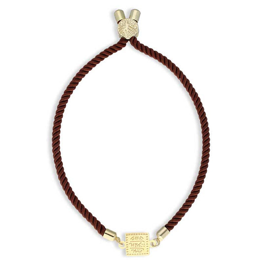 Gold String Bracelet 21KT - FKJBRL21KU1101