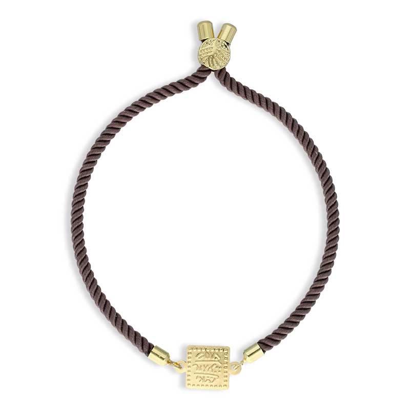 Gold String Bracelet 21KT - FKJBRL21KU1102