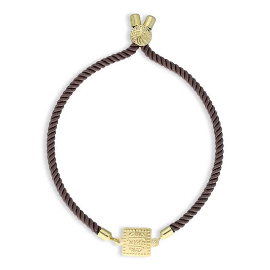 Gold String Bracelet 21KT - FKJBRL21KU1102