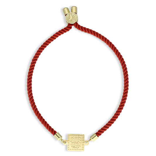 Gold String Bracelet 21KT - FKJBRL21KU1103
