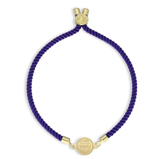 Gold Coin String Bracelet 21KT - FKJBRL21KU1104