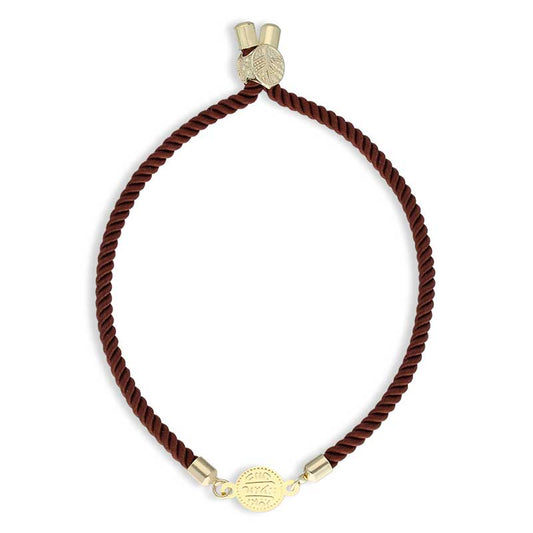 Gold Coin String Bracelet 21KT - FKJBRL21KU1105