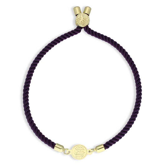 Gold Coin String Bracelet 21KT - FKJBRL21KU1106