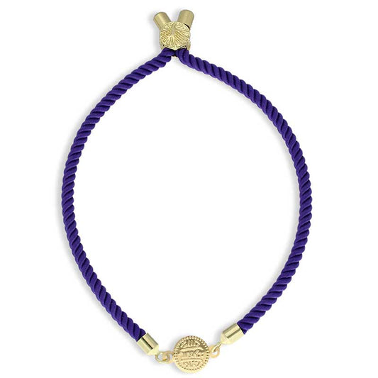 Gold Coin String Bracelet 21KT - FKJBRL21KU1107