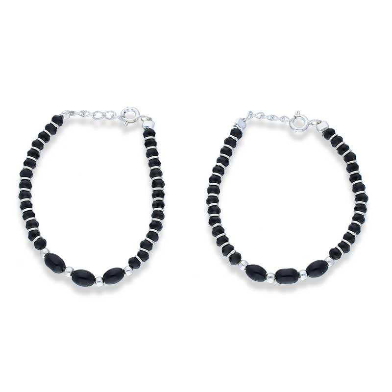Shop Womens Black Bead Bracelet | UP TO 60% OFF