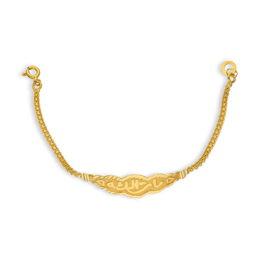 Gold Bracelet 21KT - FKJBRL21KU6041