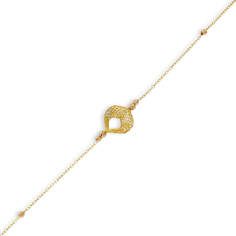 Gold Bracelet 21KT - FKJBRL21KU6055