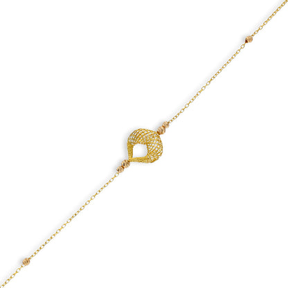 Gold Bracelet 21KT - FKJBRL21KU6055