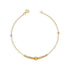 Gold Beads Bracelet 21KT - FKJBRL21KU6042
