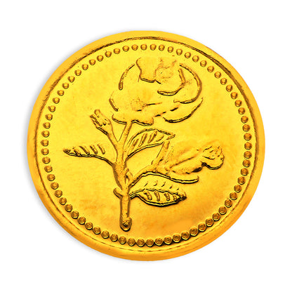 Gold 1 Gram Coin 24KT 999.9 Purity - FKJCON24KU6074