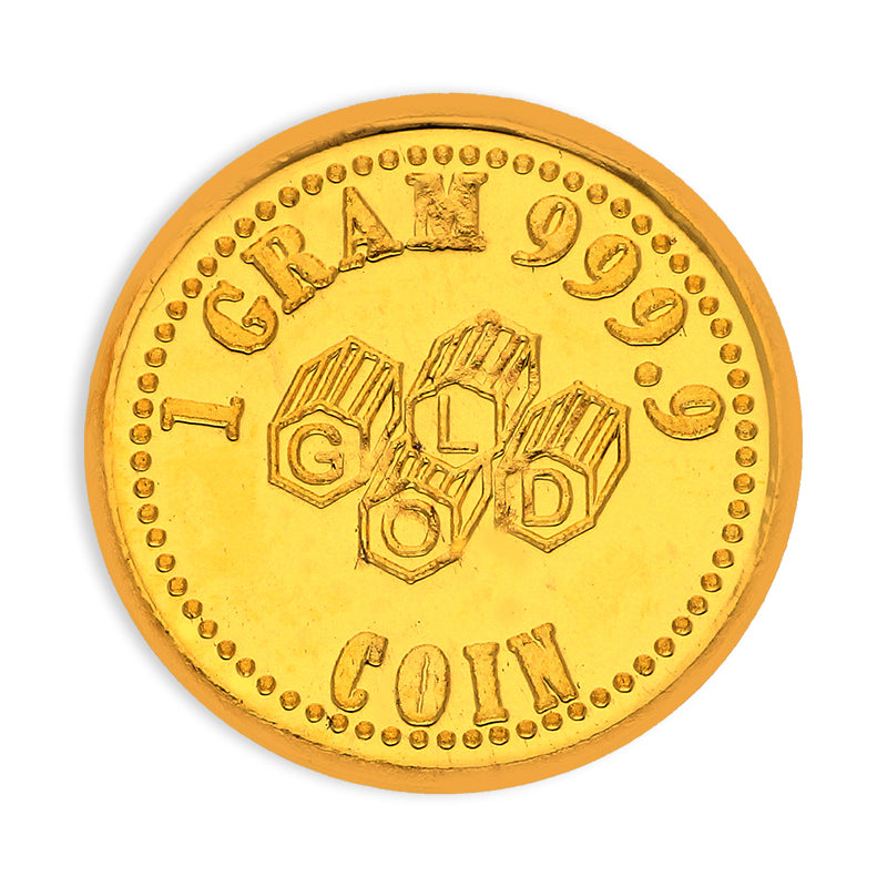 عملة ذهبية 1 جرام عيار 24 قيراط 999.9 نقاء - FKJCON24KU6074
