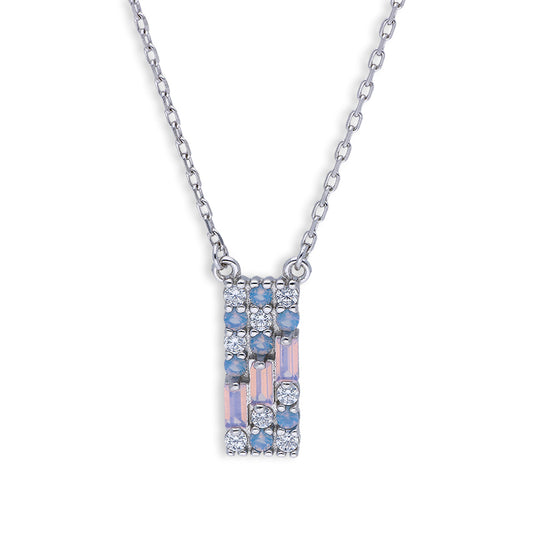 Sterling Silver 925 Necklace - FKJNKLSLU6093