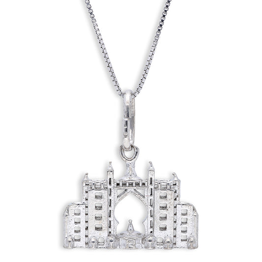 Sterling Silver 925 Necklace (Chain with Atlantis The Palm Pendant) - FKJNKLSLU6102