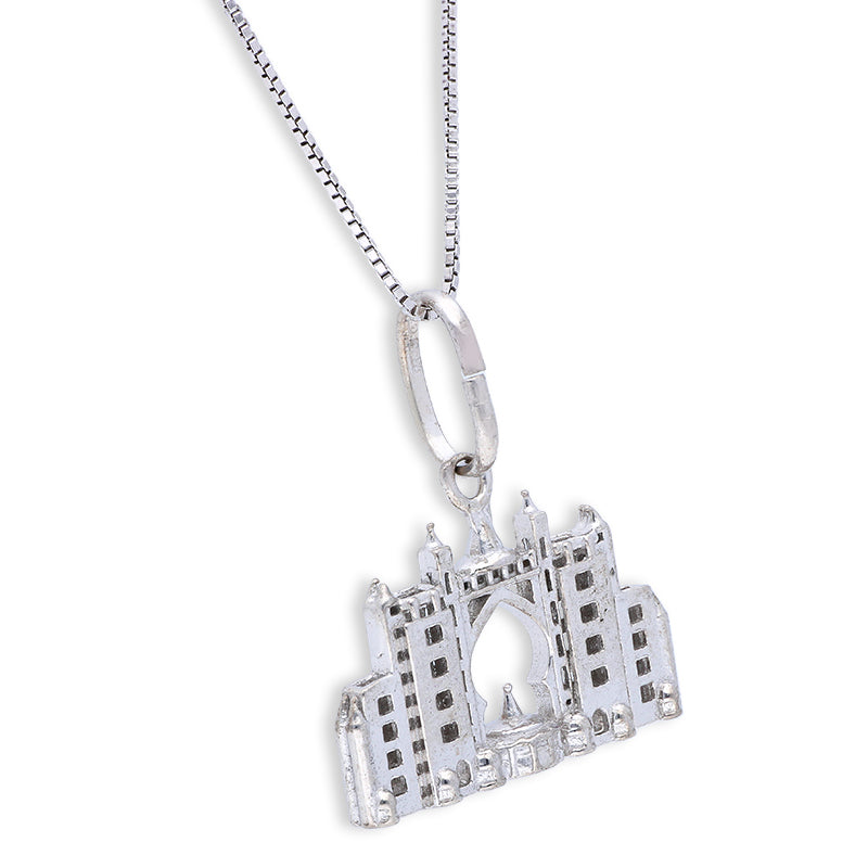 Sterling Silver 925 Necklace (Chain with Atlantis The Palm Pendant) - FKJNKLSLU6102