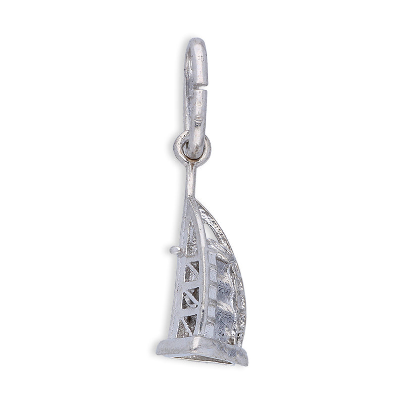 Sterling Silver 925 Burj Al Arab Pendant - FKJPNDSLU6101