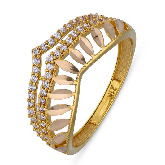 Gold Ring 21KT - FKJRN21KU2115