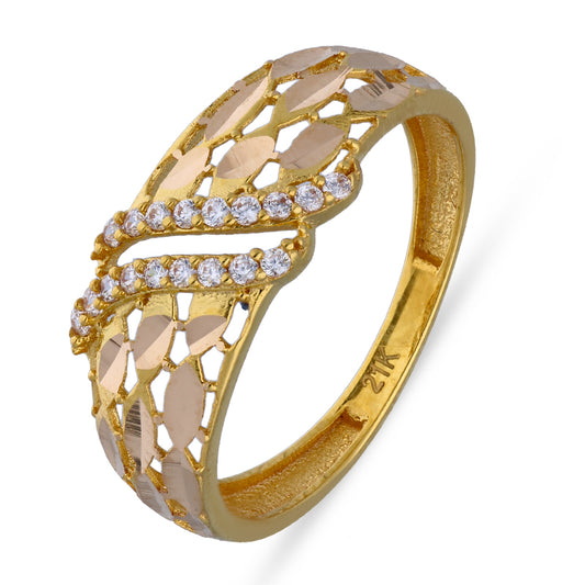 Gold Ring 21KT - FKJRN21KU2114