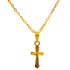 Gold Necklace (Chain with Cross Pendant) 18KT - FKJNKL1204