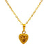 Gold Necklace (Chain with Heart Pendant) 18KT - FKJNKL1727