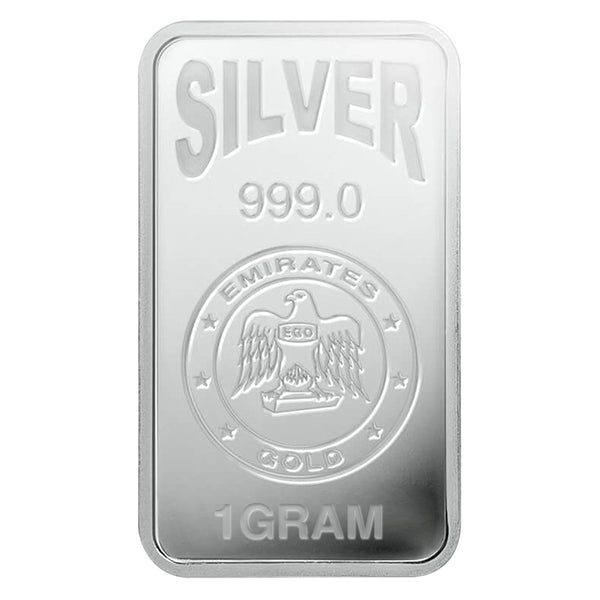 الإمارات 1 غرام فضة بار في 999 الفضة - FKJGBRSL2179