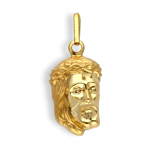 Gold Jesus Christ Pendant 18KT - FKJPND18KU1031