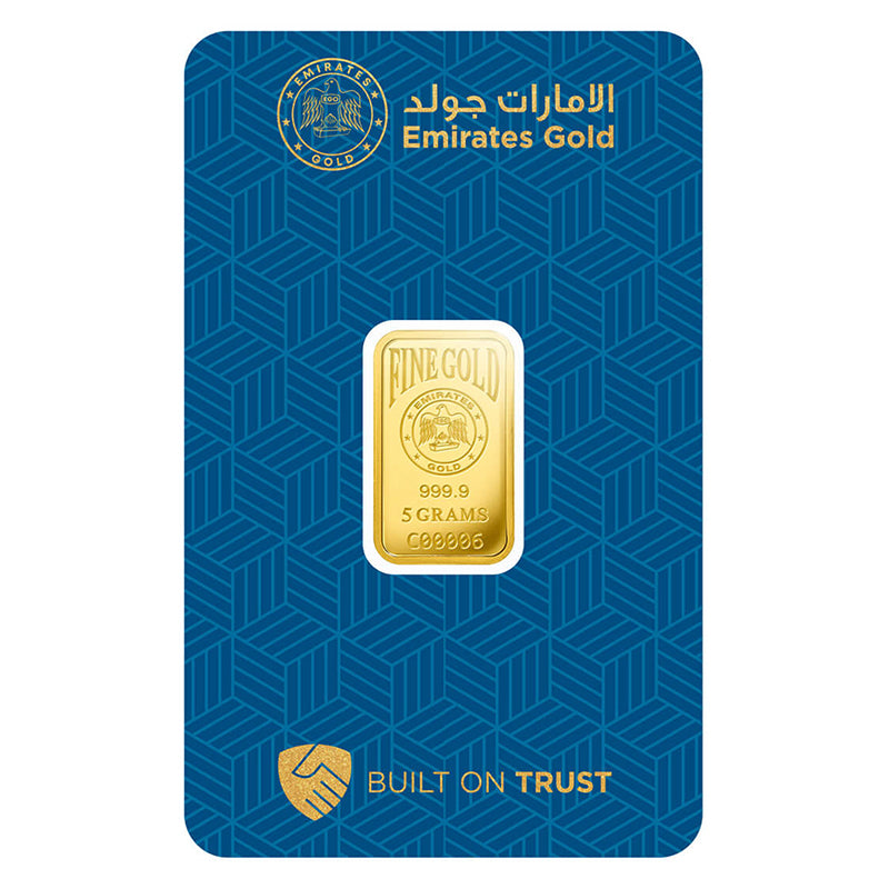 طيران الإمارات 5 جرام سبيكة ذهبية نقاوة 999.9 - FKJGBR24K2197