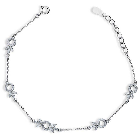 Sterling Silver 925 Bracelet - FKJBRLSLU1043