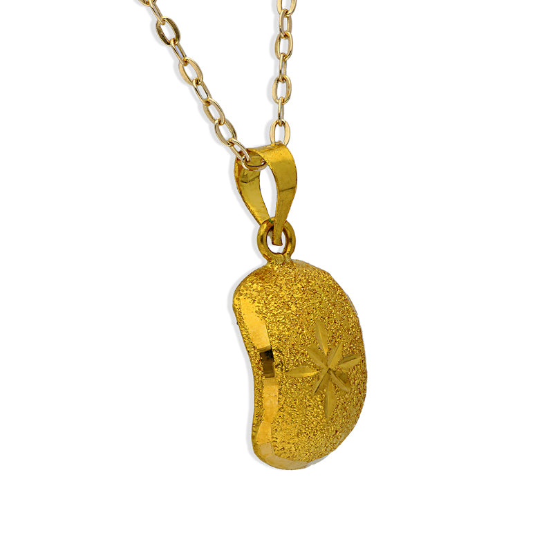 Gold Necklace (Chain with Pendant) 18KT - FKJNKL1202