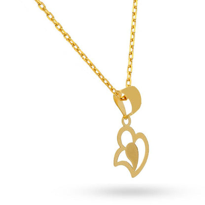 Gold Necklace (Chain with Pendant) 18KT - FKJNKL18K2015