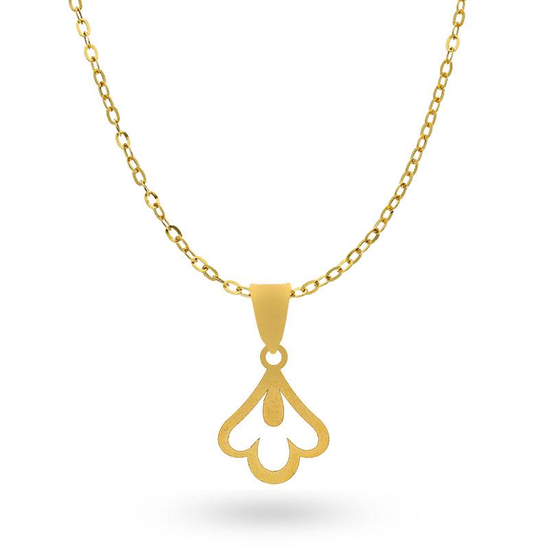 Gold Necklace (Chain with Pendant) 18KT - FKJNKL18K2017