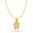 Gold Necklace (Chain with Butterfly Pendant) 18KT - FKJNKL18K2046