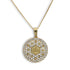 Gold Necklace (Chain with Mashallah Pendant) 18KT - FKJNKL18K2326