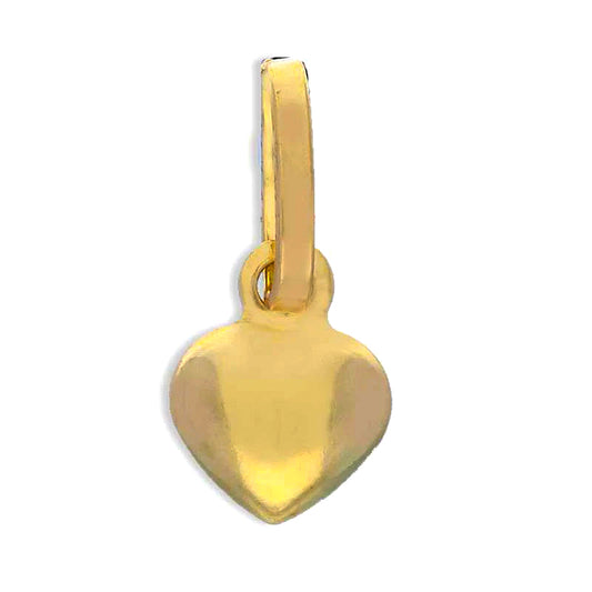 Gold Heart Pendant 18KT - FKJPND18KU1050