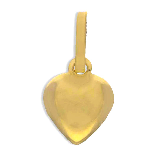 Gold Heart Pendant 18KT - FKJPND18KU1051