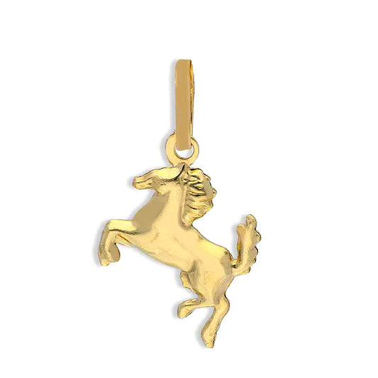 Gold Horse Pendant 18KT - FKJPND18KU1125