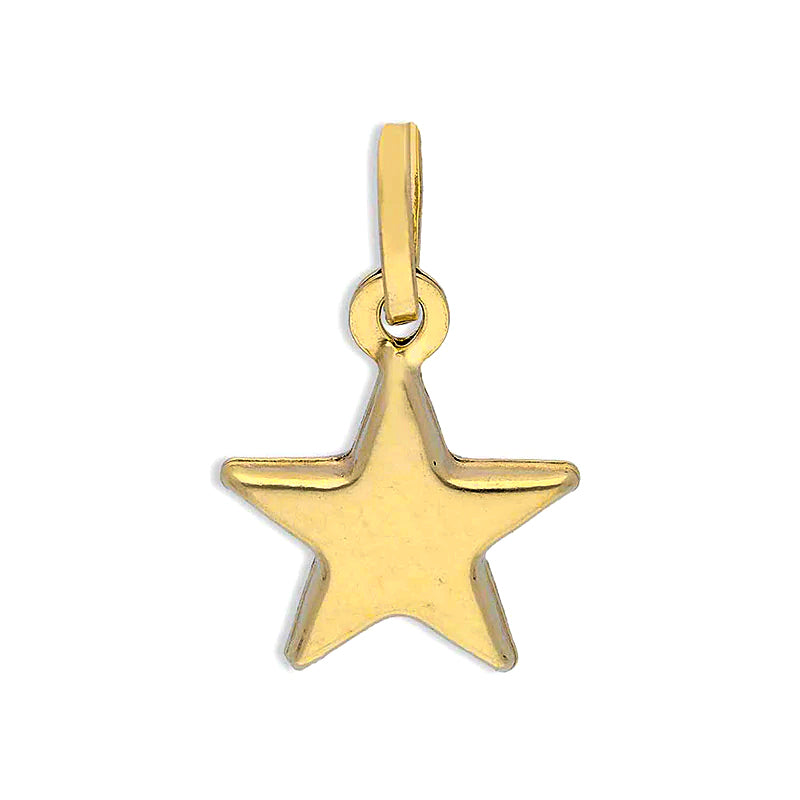 Gold Star Pendant 18KT - FKJPND18KU1133