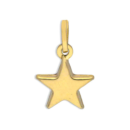 Gold Star Pendant 18KT - FKJPND18KU1133