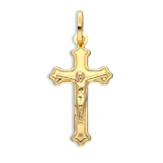 Gold Cross Pendant 18KT - FKJPND18KU1152