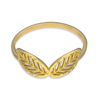 Gold Leaf Ring 18KT - FKJRN18KU2098