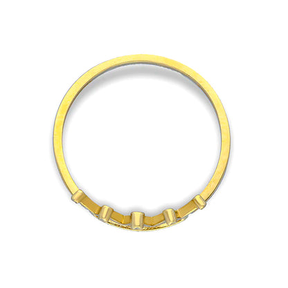 Gold Crown Ring 18KT - FKJRN18KU2099
