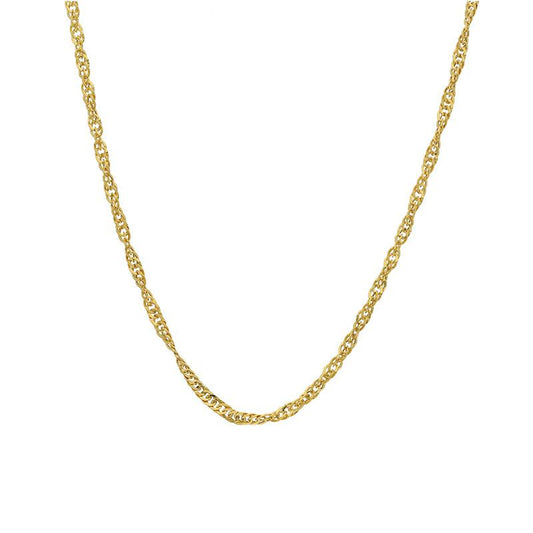 Gold Disco Chain 18KT - FKJCN2067