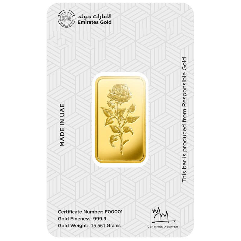 طيران الإمارات 1/2 أوقية سبيكة ذهبية نقاوة 999.9 - FKJGBR24K2203