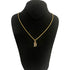 Gold Necklace (Chain with Alphabet Pendant) 18KT - FKJNKL1468