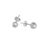 Sterling Silver 925 Ball Stud Earrings - FKJERN1755