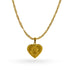 Gold Necklace (Chain with Heart Pendant) 18KT - FKJNKL1838