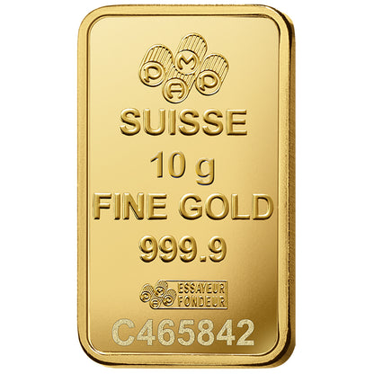 Pamp Suisse Queen Fortuna 10 Grams Gold Bar 24KT - FKJGBR2152